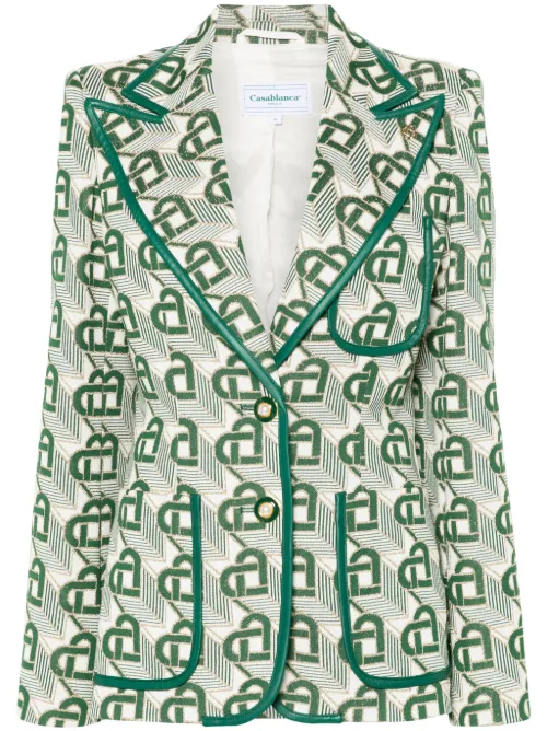 Casablanca blazer cœur - Vert - Casablanca - Modalova