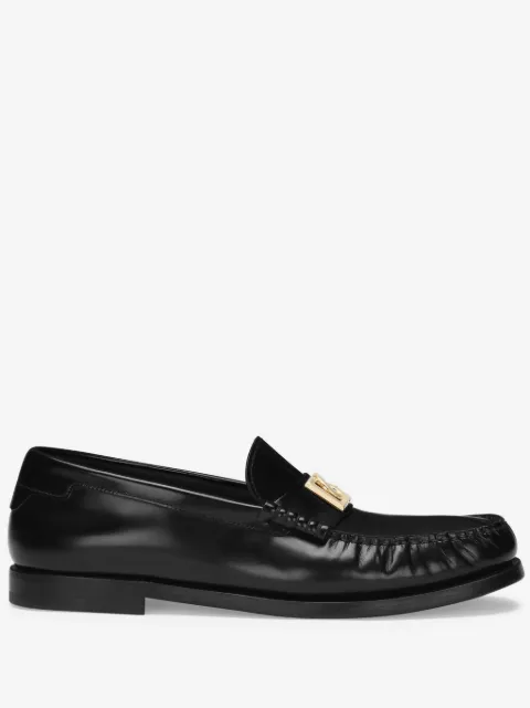 Dolce & Gabbana mocasines con placa del logo