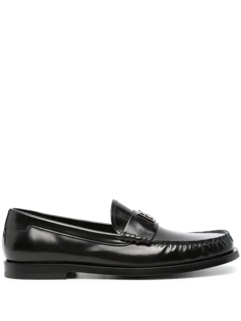 Dolce & Gabbana mocasines con placa del logo