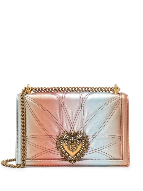 Dolce & Gabbana Bolsa transversal Devotion de couro