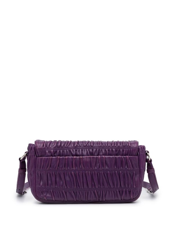 Pre Loved Prada Purple Shoulder Bag