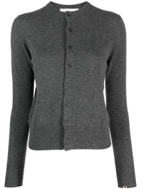 extreme cashmere button-up cashmere cardigan