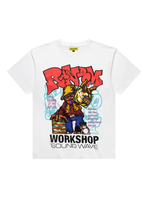 MARKET soundwave graphic T-shirt