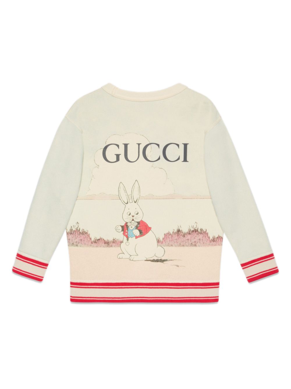 Gucci Kids Sweater met print - Blauw