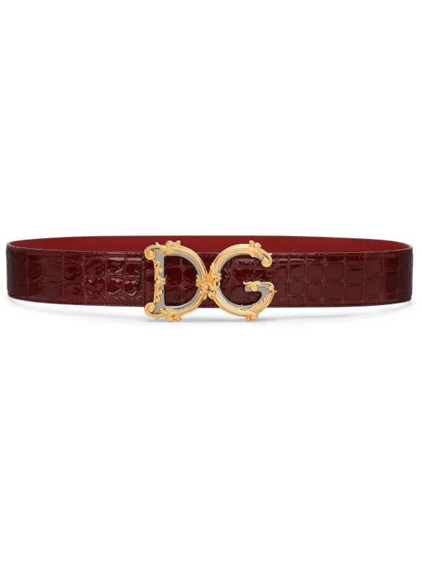 Dolce and gabbana belt womens best sale