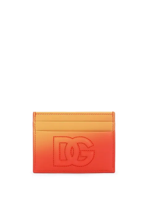 Dolce & Gabbana DG Logo leather card holder
