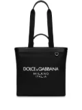 Dolce & Gabbana Shopping logo-print tote bag - Black