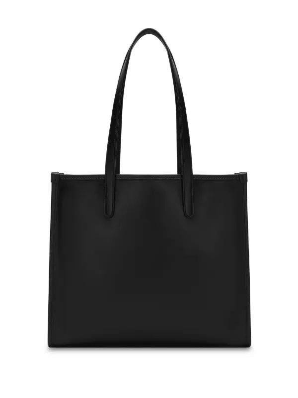 Dolce & Gabbana Shopping Leather Tote Bag | Black | FARFETCH