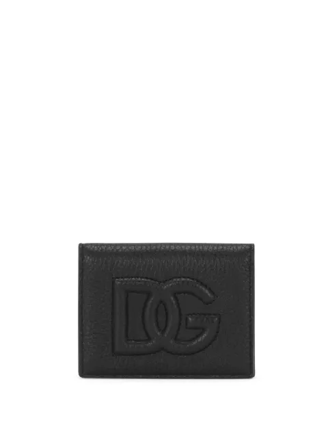 Dolce & Gabbana DG logo leather wallet