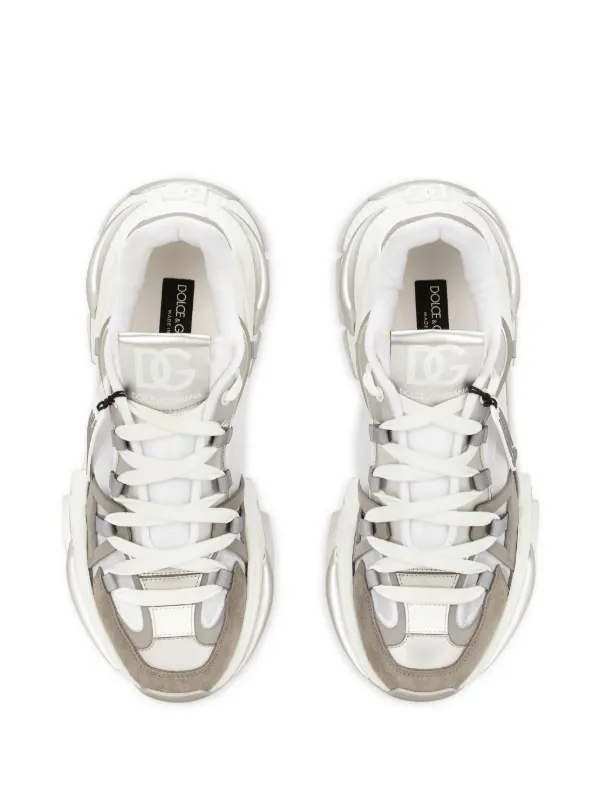 Dolce & Gabbana Airmaster DG-logo Chunky Sneakers | White