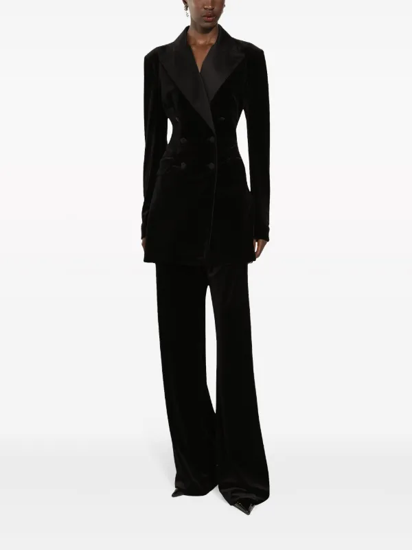【関税込み】dolce & gabbana 'Turlington' blazer Single-breasted Mikado silk Turlington jacket in White for