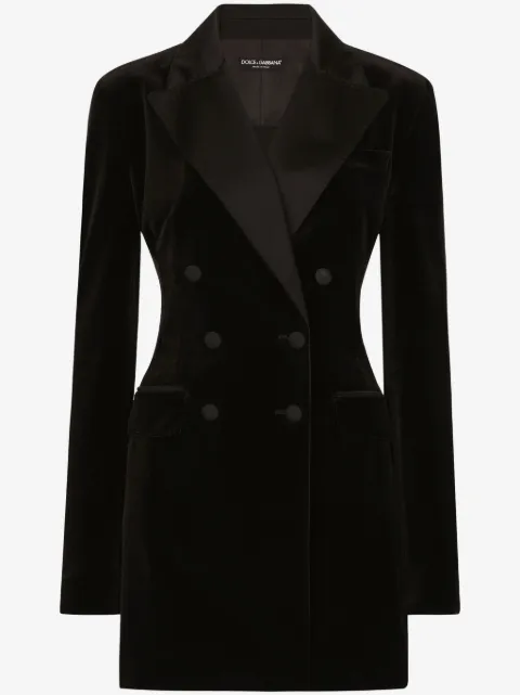 Dolce & Gabbana Turlington velvet blazer