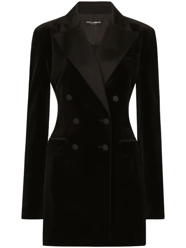 Dolce & Gabbana Turlington ベルベット ジャケット | ブラック 