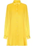 Dolce & Gabbana silk satin shirt - Yellow