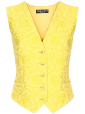 アウターその他 DOLCE & GABBANA Woman Waistcoat Multicolor F9R23TFSWBH HY13M Dolce & Gabbana Waistcoats and gilets for Women | Online