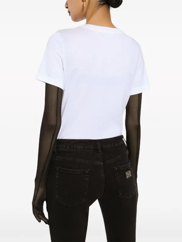 Dolce & Gabbana ロゴ Tシャツ | ホワイト | FARFETCH JP