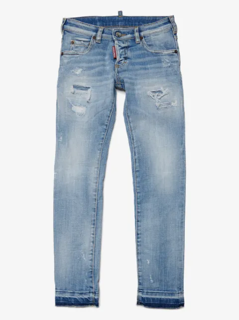 DSQUARED2 KIDS Clement straight-leg jeans 