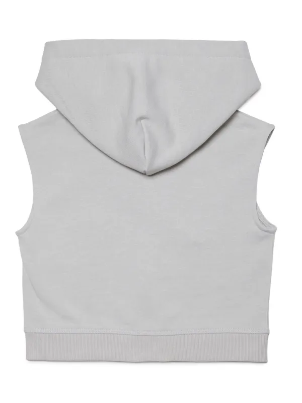 MM6｜HOOD/ZIP-UP (S52GP0150 S18286 900J) MM6 Maison Margiela - Cotton full zip hoodie black - The Corner