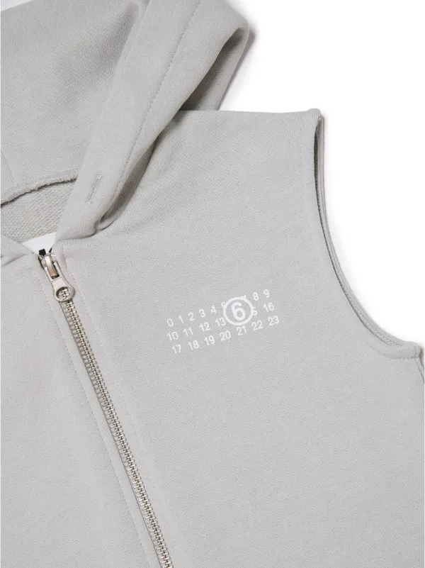 MM6 Maison Margiela Long Sleeve Shirt in Off White | WE ARE
