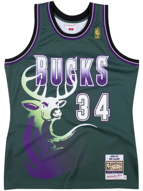Mitchell & Ness "NBA Milwaukee Bucks 96 Ray Allen" Authentic Alternate jersey vest top