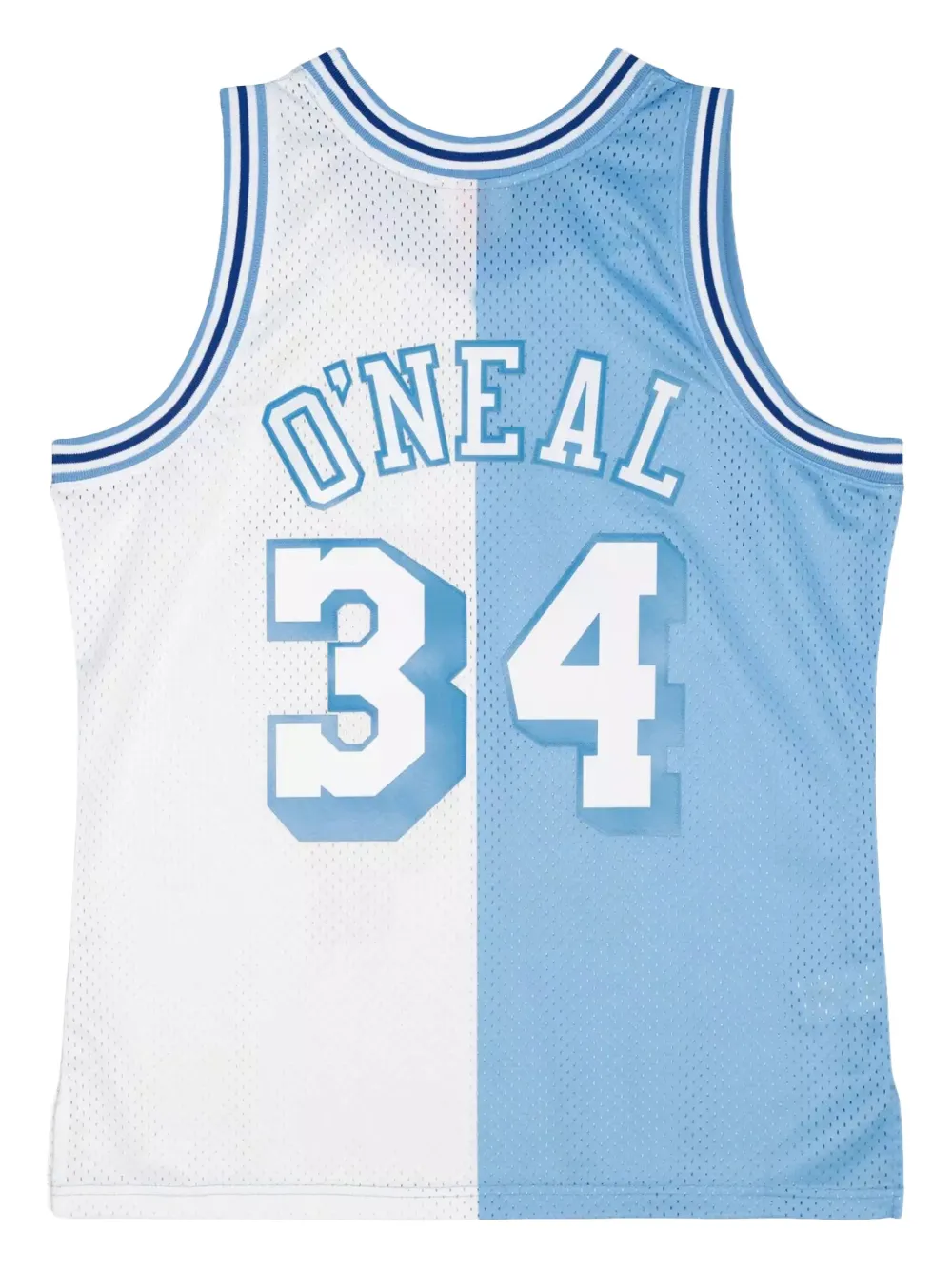 Mitchell & Ness x NBA LA Lakers 1996 Shaquille O'Neal Split Swingman tanktop - Blauw