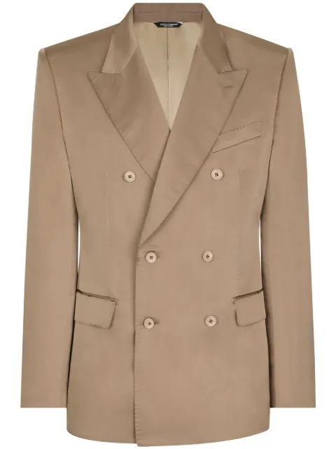 Dolce & Gabbana duchesse double-breasted blazer