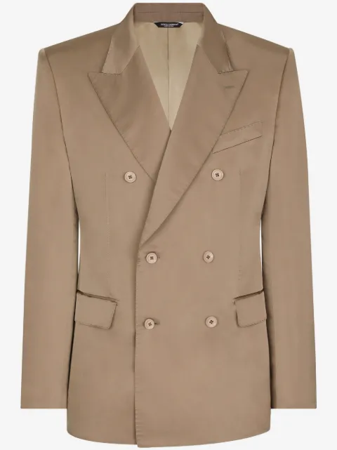 Dolce & Gabbana duchesse double-breasted blazer