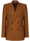 Dolce & Gabbana Sicilia double-breasted blazer - Brown