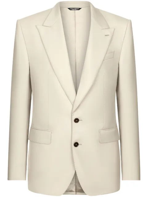 Dolce & Gabbana blazer boutonné à revers pointus