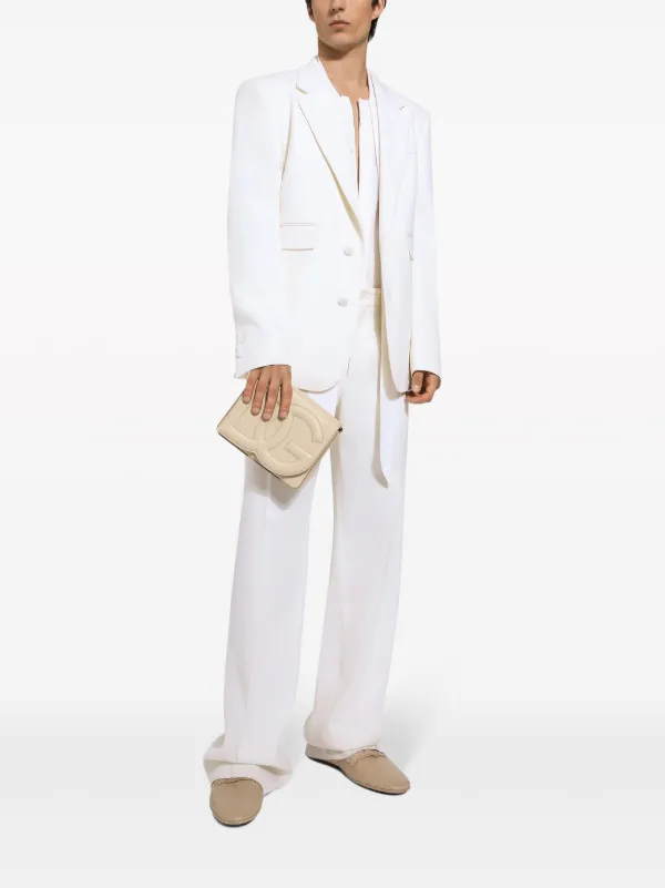 【関税込み】Dolce&Gabbana ホワイト シングルジャケット Dolce & Gabbana シングルジャケット | ホワイト | FARFETCH JP