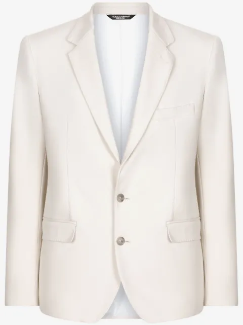 Dolce & Gabbana single-breasted notched-lapels blazer