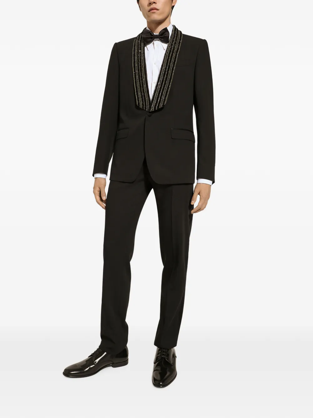 Dolce & Gabbana Blazer met pailletten Zwart