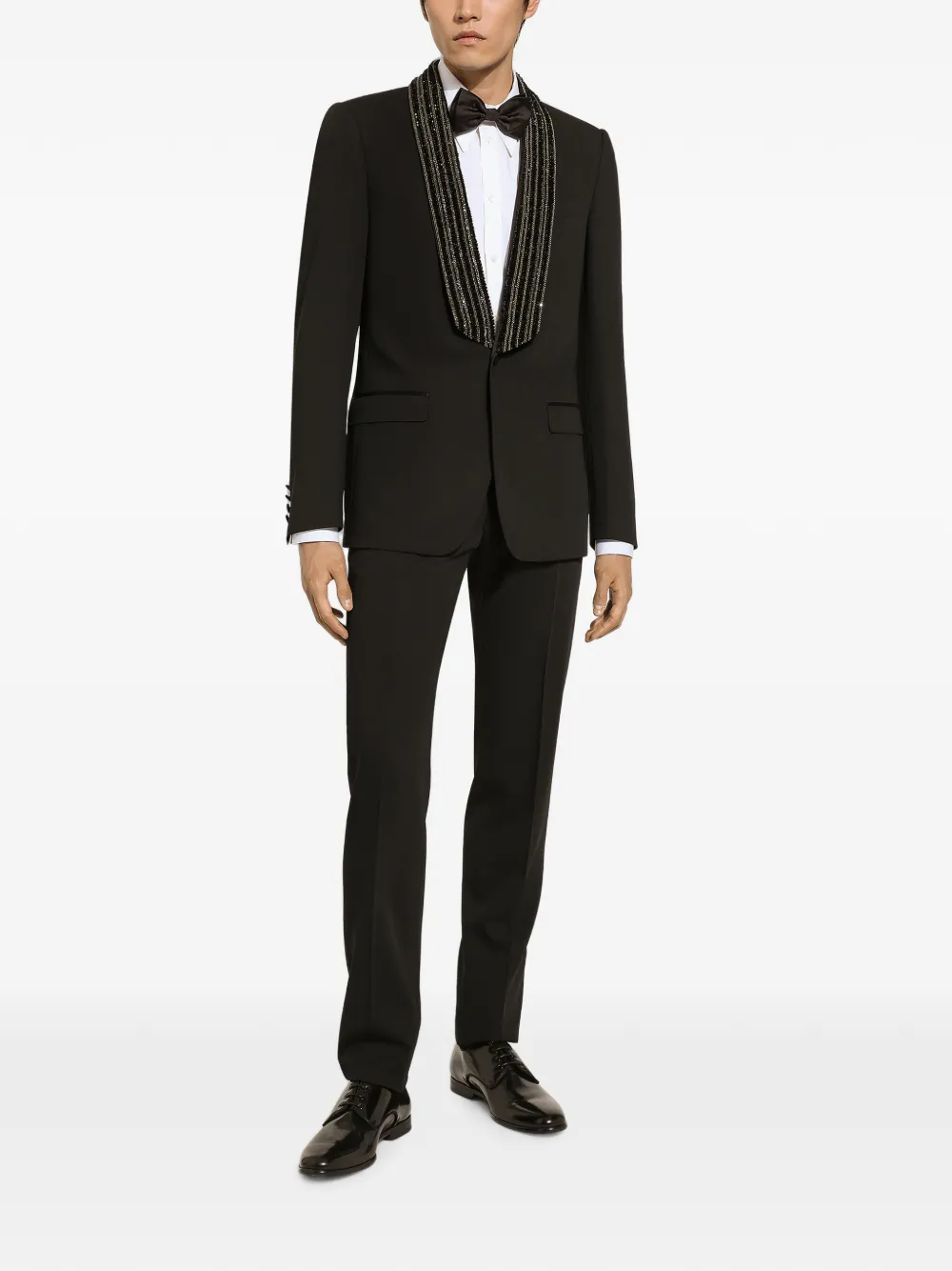 Dolce & Gabbana Blazer met pailletten Zwart