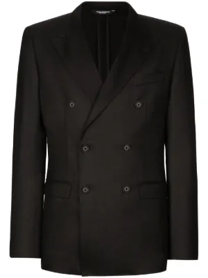 Dolce & Gabbana ピンストライプ ジャケット | ブラック | FARFETCH JP