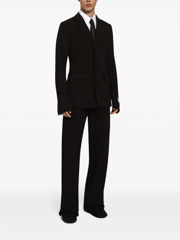 Dolce & Gabbana シングルジャケット ブラック Dolce & Gabbana シングルジャケット | ブラック | FARFETCH JP
