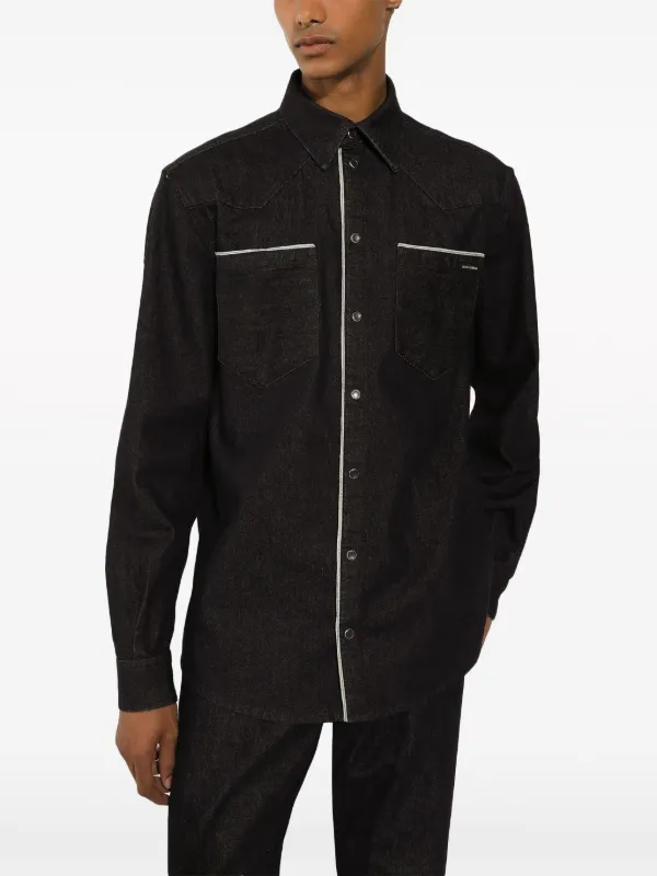 Dolce & Gabbana デニムシャツ | ブルー | FARFETCH JP