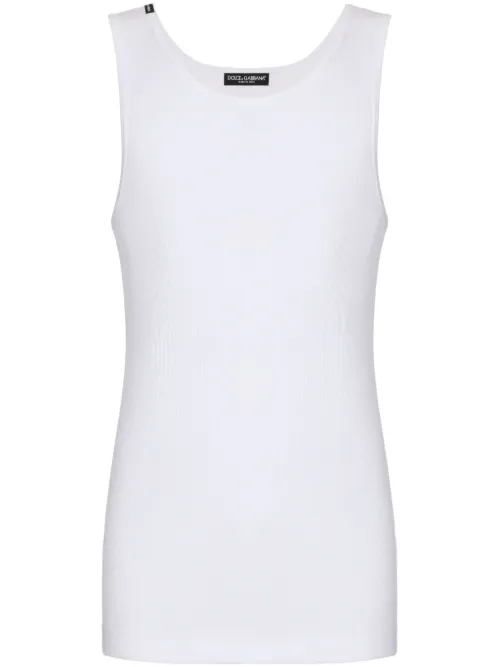 Débardeur en coton - Dolce & Gabbana - Modalova