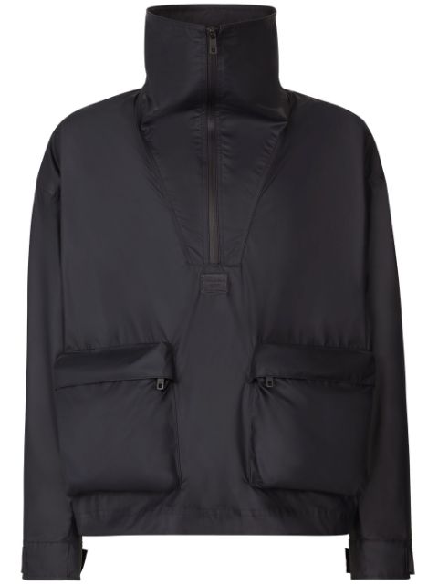 Dolce & Gabbana half-zip funnel-neck jacket