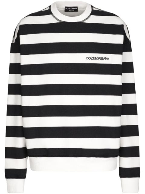 Dolce & Gabbana Marina-print cotton sweatshirt