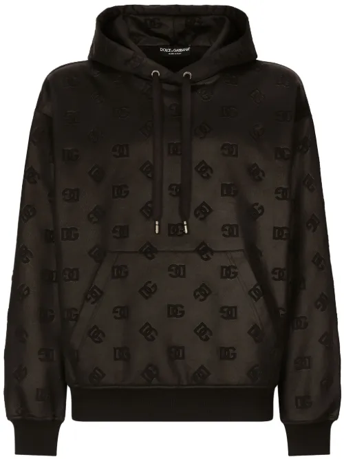 Hoodie à logo embossé - Dolce & Gabbana - Modalova