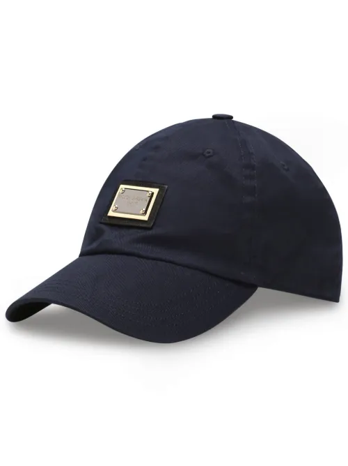 Casquette à plaque logo - Dolce & Gabbana - Modalova