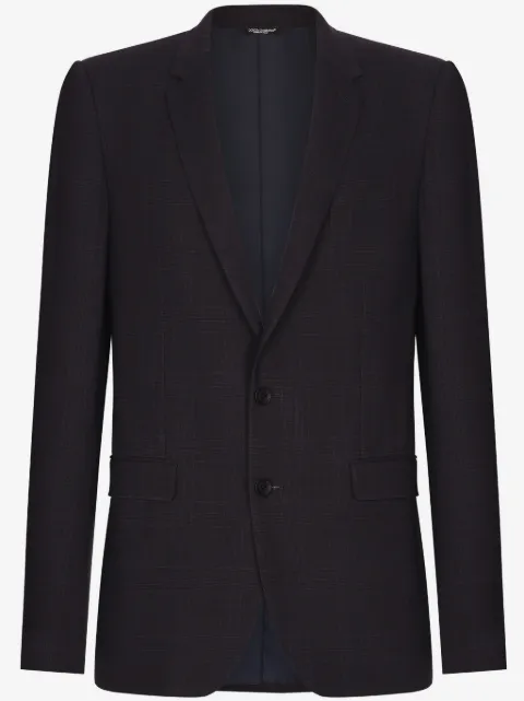 Dolce & Gabbana Prince of Wales check two-piece suit