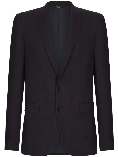 Costume à carreaux Prince de Galles - Dolce & Gabbana - Modalova