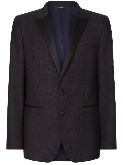 Costume à revers contrastants - Dolce & Gabbana - Modalova