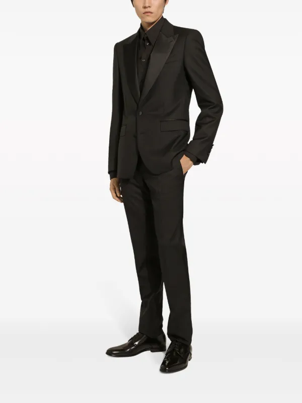 Dolce & Gabbana ブラック スーツ 7/8サイズ　120 130 Dolce & Gabbana ブラック スーツ 7/8サイズ 120 130 - メルカリ