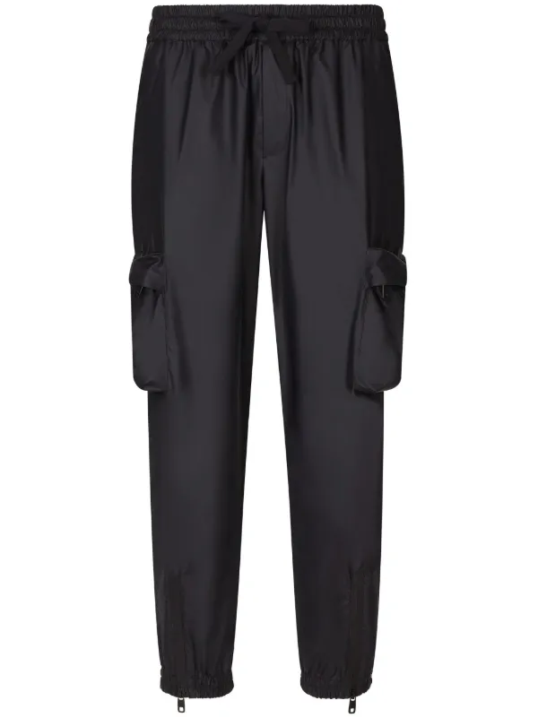Dolce & Gabbana ドローストリング フローラル トラックパンツ Dolce & Gabbana ドローストリングトラックパンツ | Sendegaro US