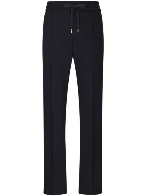 Pantalon à taille à lien de resserrage - Dolce & Gabbana - Modalova