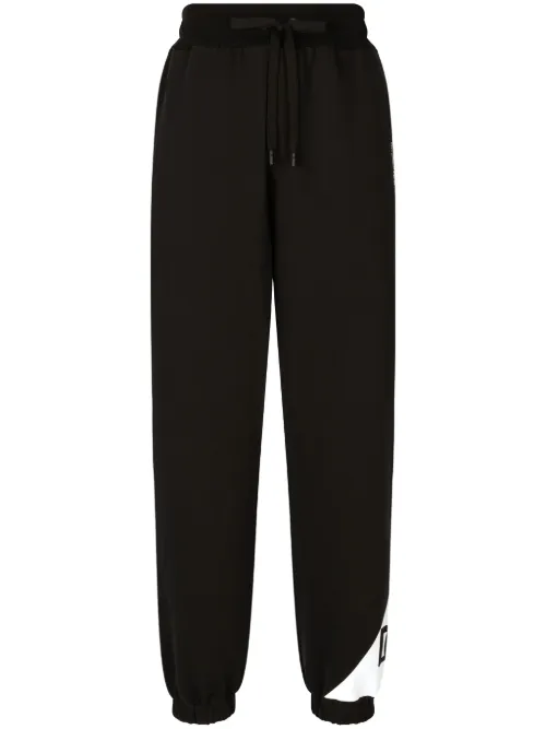 Pantalon de jogging en coton à logo - Dolce & Gabbana - Modalova