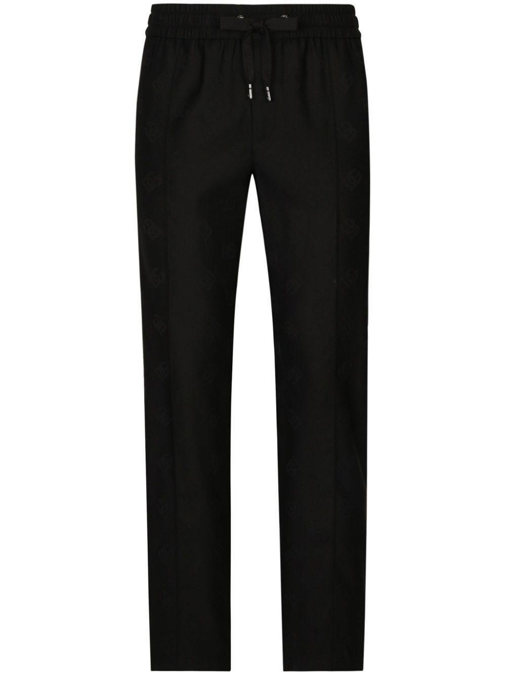 Dolce & Gabbana drawstring slim-fit trousers - Black