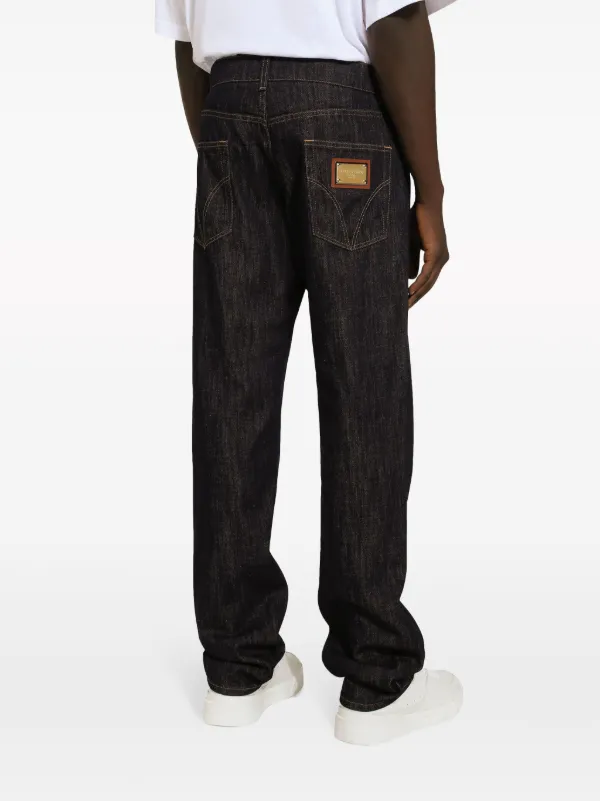 【関税&送料込】Dolce & Gabbana Dolce Gabbana Denim Straight Dolce Gabbana D&G Denim Jeans size IT 40 Small Straight
